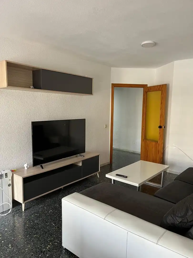 Sala de estar de Piso de alquiler en Elche / Elx con Jardín privado, Terraza y Amueblado