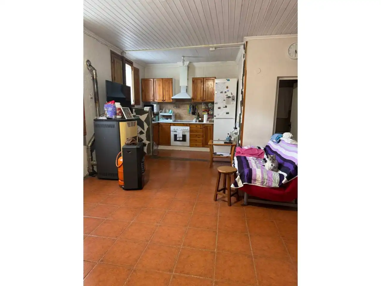 Cuina de Casa adosada en venda en Montellà i Martinet amb Calefacció, Parquet i Terrassa