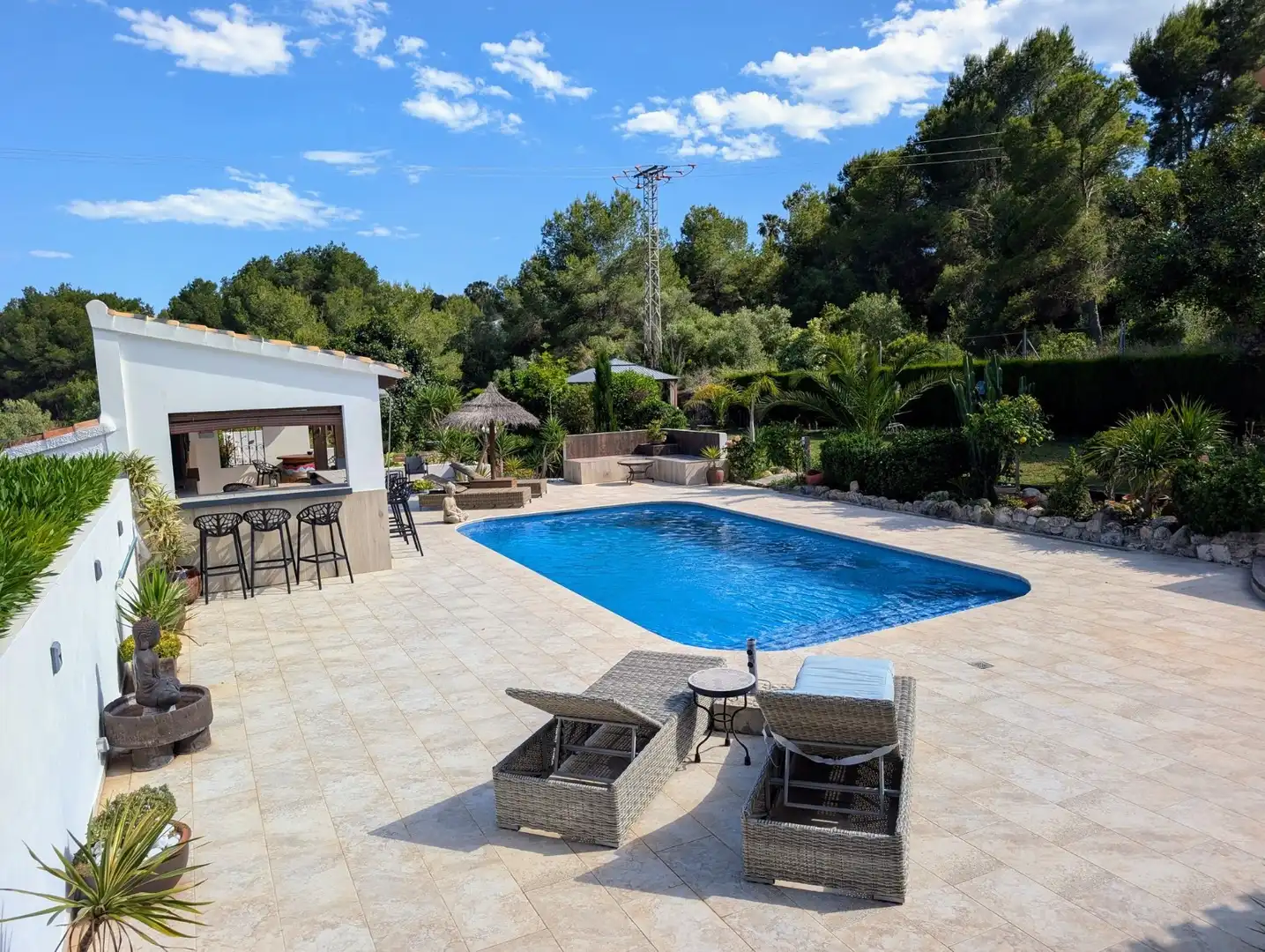 Swimming pool of Houses for sale in Jávea / Xàbia
