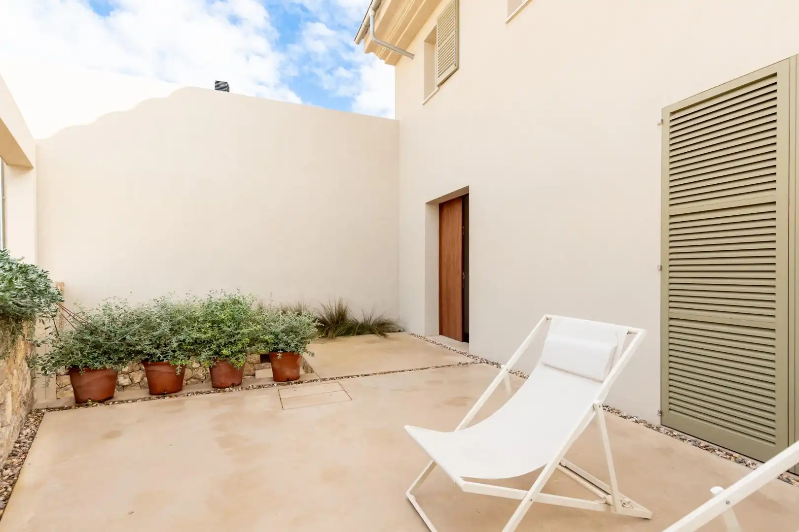 Terraza de Casa o chalet en venta en Búger con Aire acondicionado, Calefacción y Jardín privado