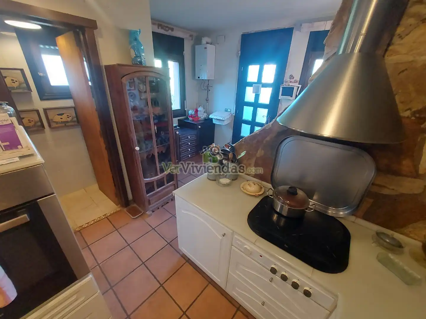 Cocina de Casa o chalet en venta en Vallirana con Calefacción, Jardín privado y Terraza