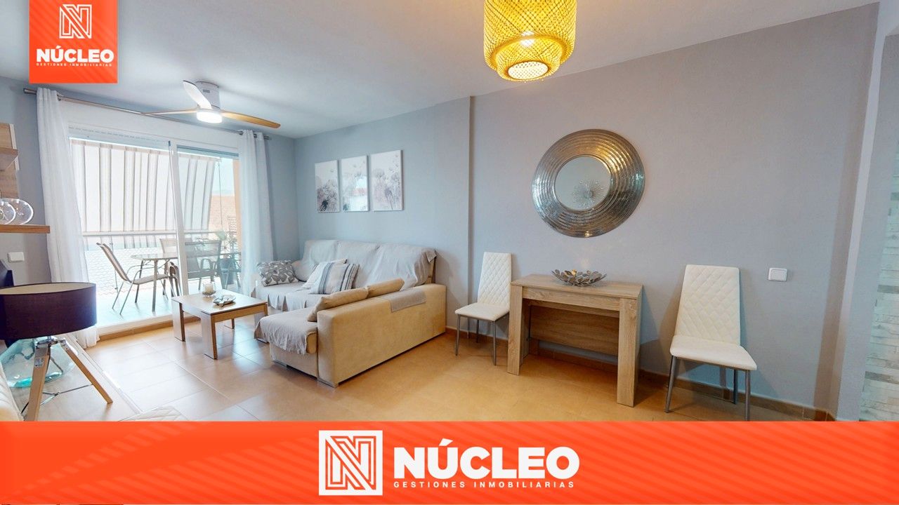 Living room of Flat for sale in Sax  with Air Conditioner, Terrace and Swimming Pool