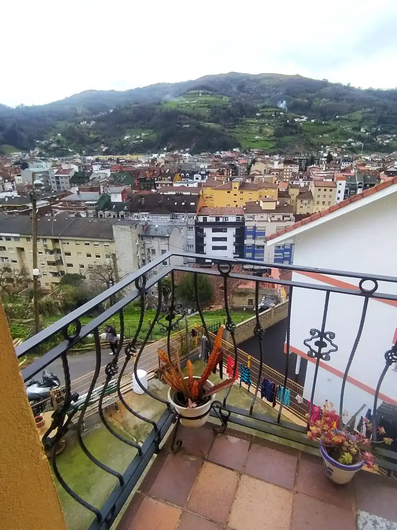 Terrassa de Pis en venda en Mieres (Asturias) amb Calefacció, Jardí privat i Parquet