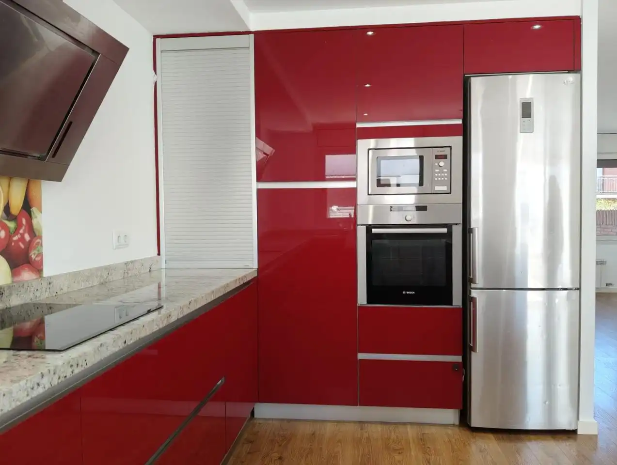 Cocina de Casa adosada de alquiler en Esparreguera con Aire acondicionado, Calefacción y Parquet