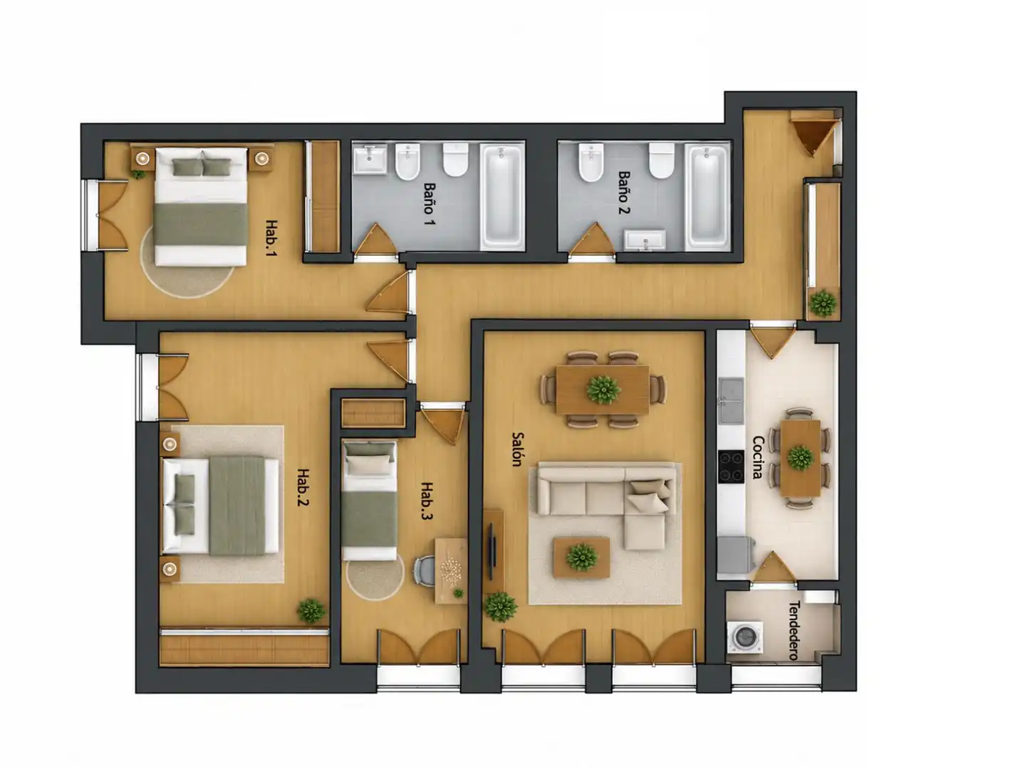 Wohnung mit Aufzug zum Verkauf in Corredoría - La Carisa - Prado de La Vega, imagen 49