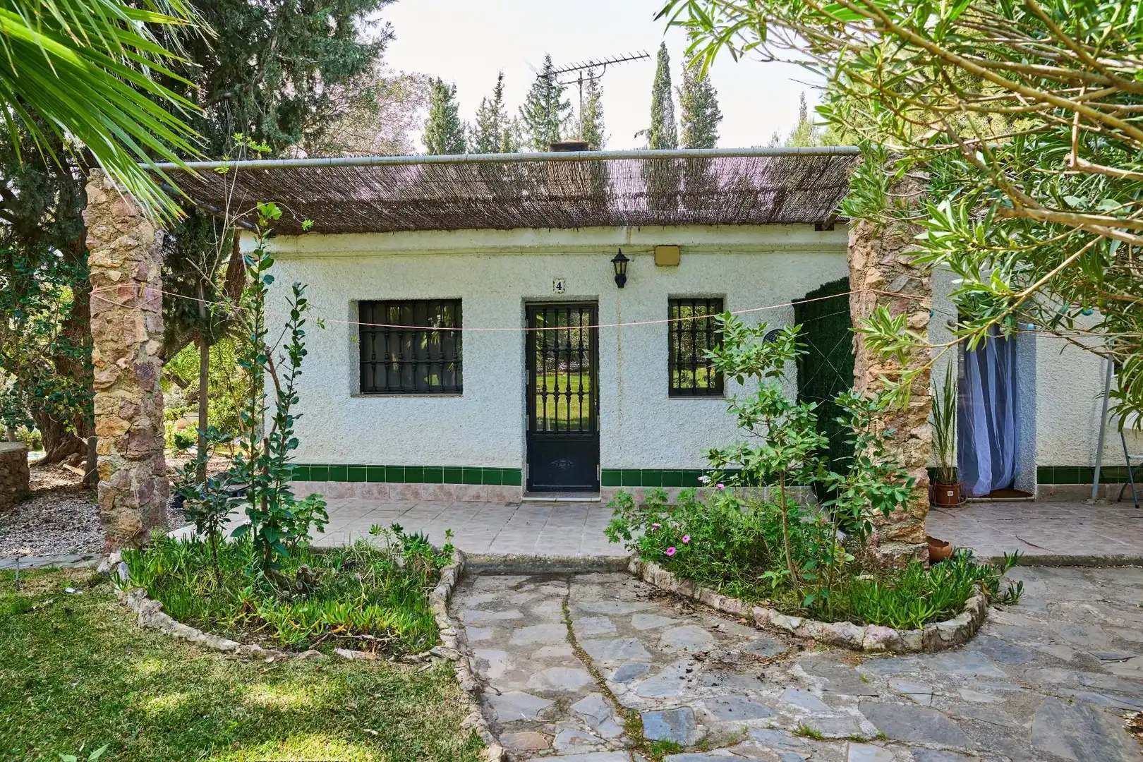Jardí de Finca rústica en venda en Órgiva amb Jardí privat, Terrassa i Moblat
