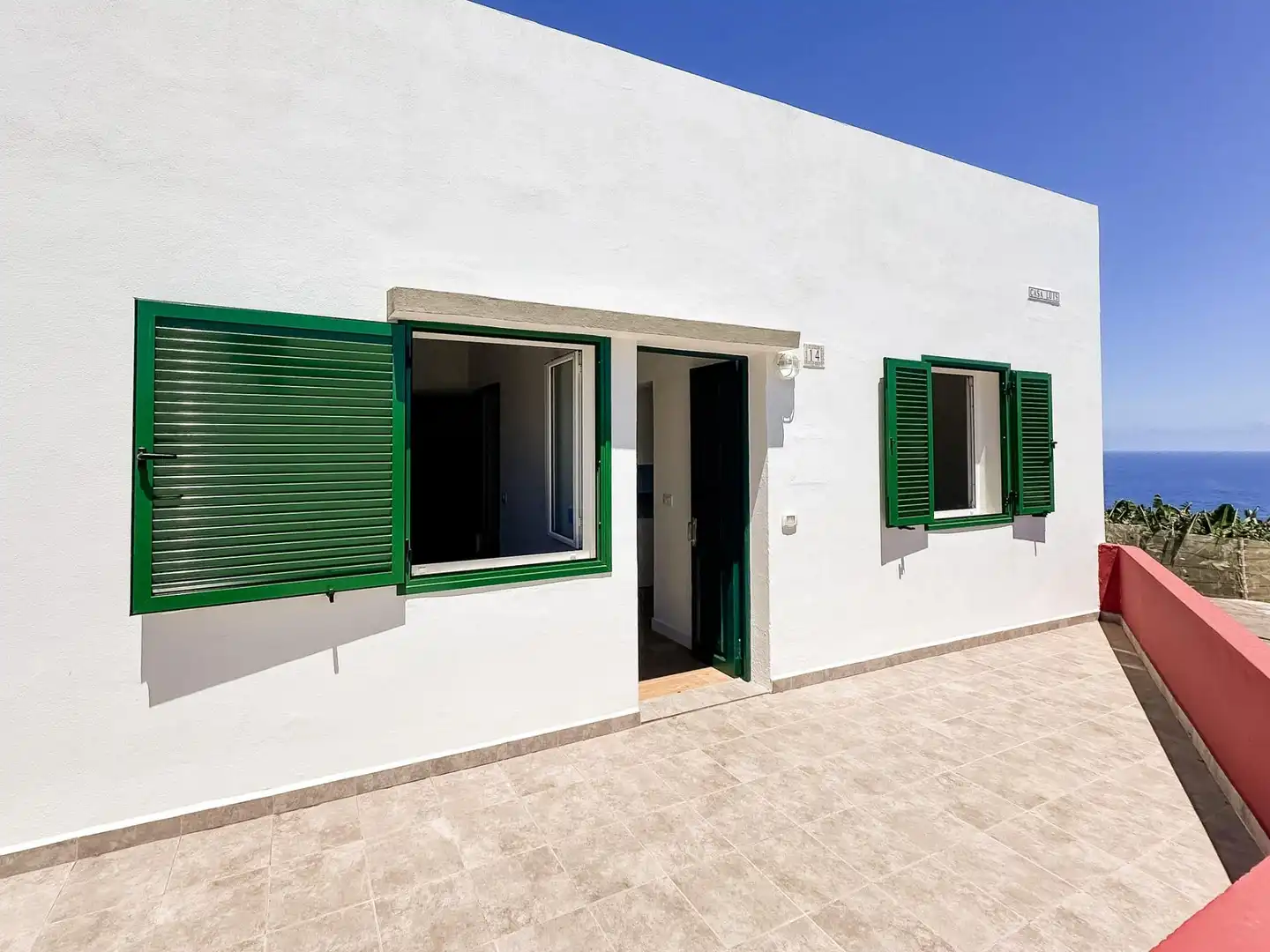 Außenansicht von Wohnung zur Miete in Barlovento mit Privatgarten