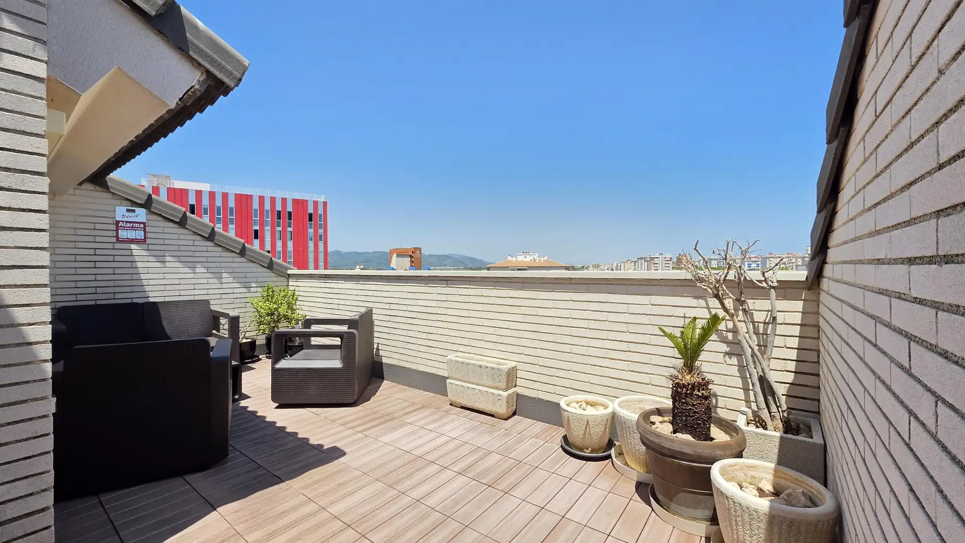 Terraza de Ático en venta en Gandia con Aire acondicionado, Calefacción y Terraza