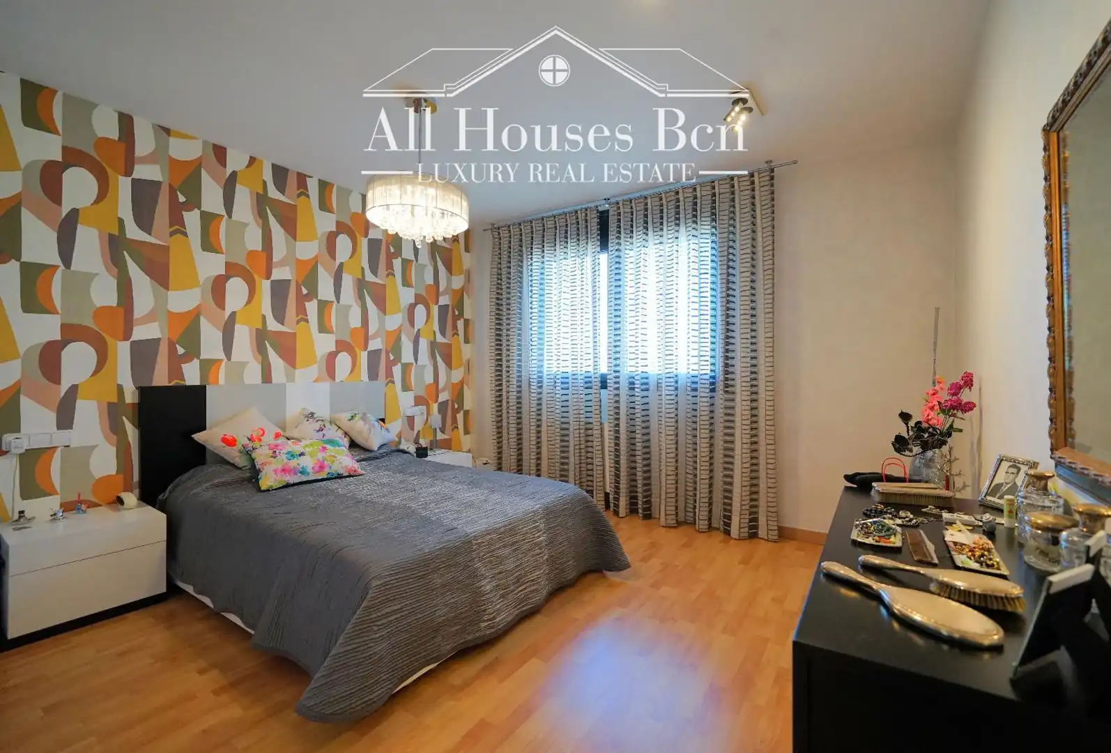 Bedroom of Detached homes for sale in Sant Quirze del Vallès  with Air Conditioner, Heating and Private garden