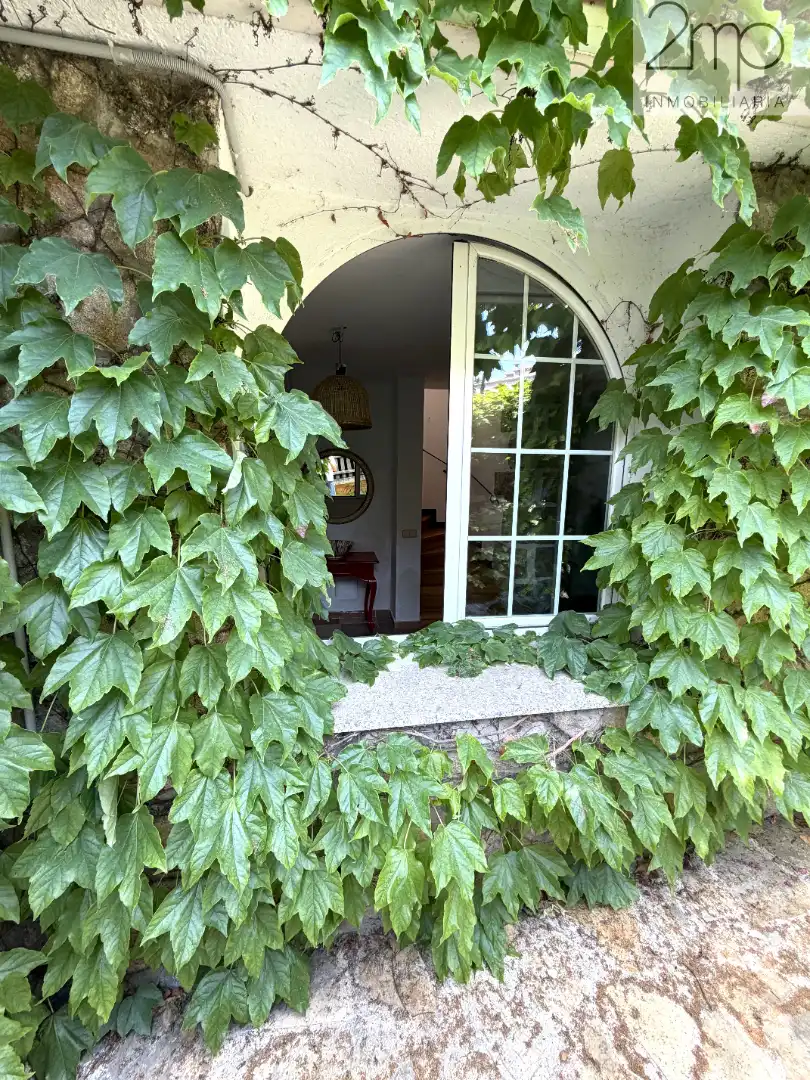 Haus oder Chalet zur Miete in Manzanares El Real mit Heizung, Privatgarten und Parkett