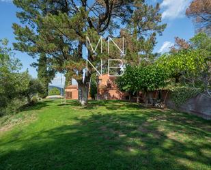 Garden of House or chalet to rent in Òrrius  with Heating, Swimming Pool and Furnished