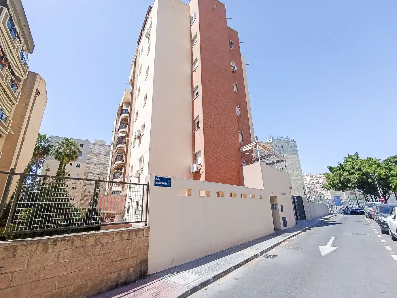Außenansicht von Wohnung zum Verkauf in Málaga mit Klimaanlage, Terrasse und Abstellraum