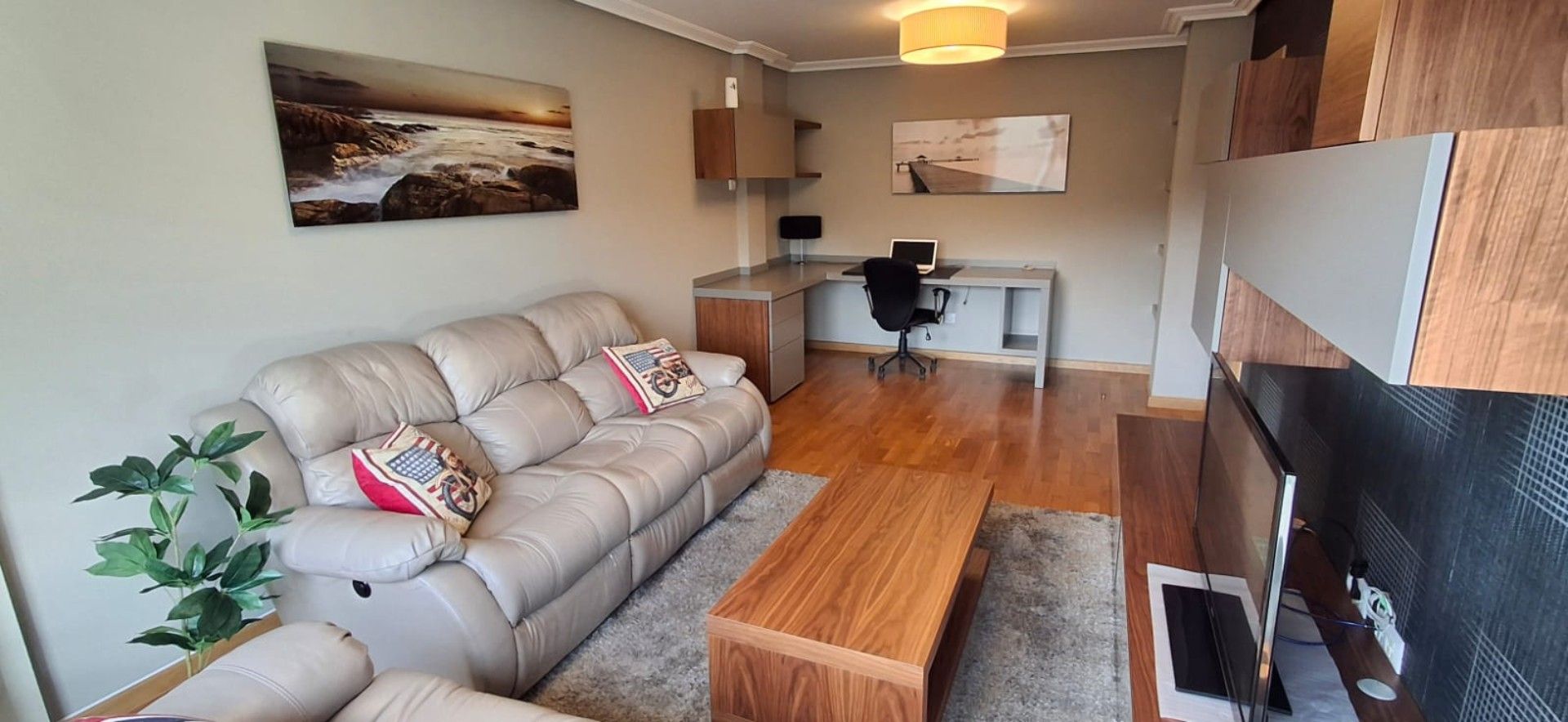 Living room of Flat to rent in Carballo