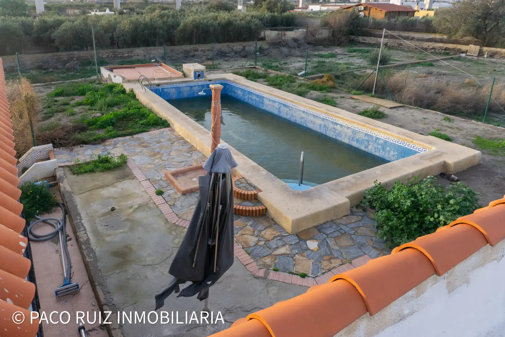 Piscina de Finca rústica en venta en Viator con Jardín privado, Terraza y Piscina