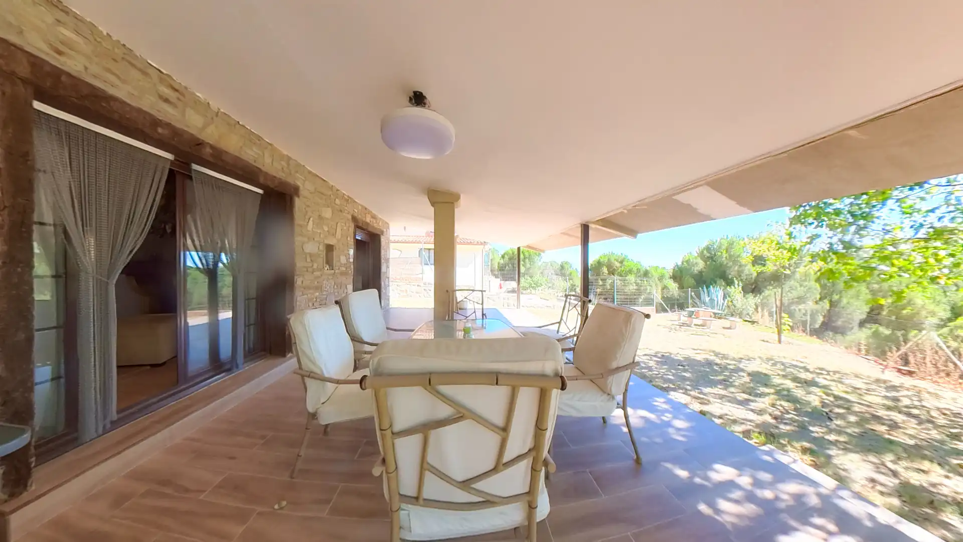 Terrassa de Casa o xalet en venda en Galapagar amb Aire condicionat, Jardí privat i Forn
