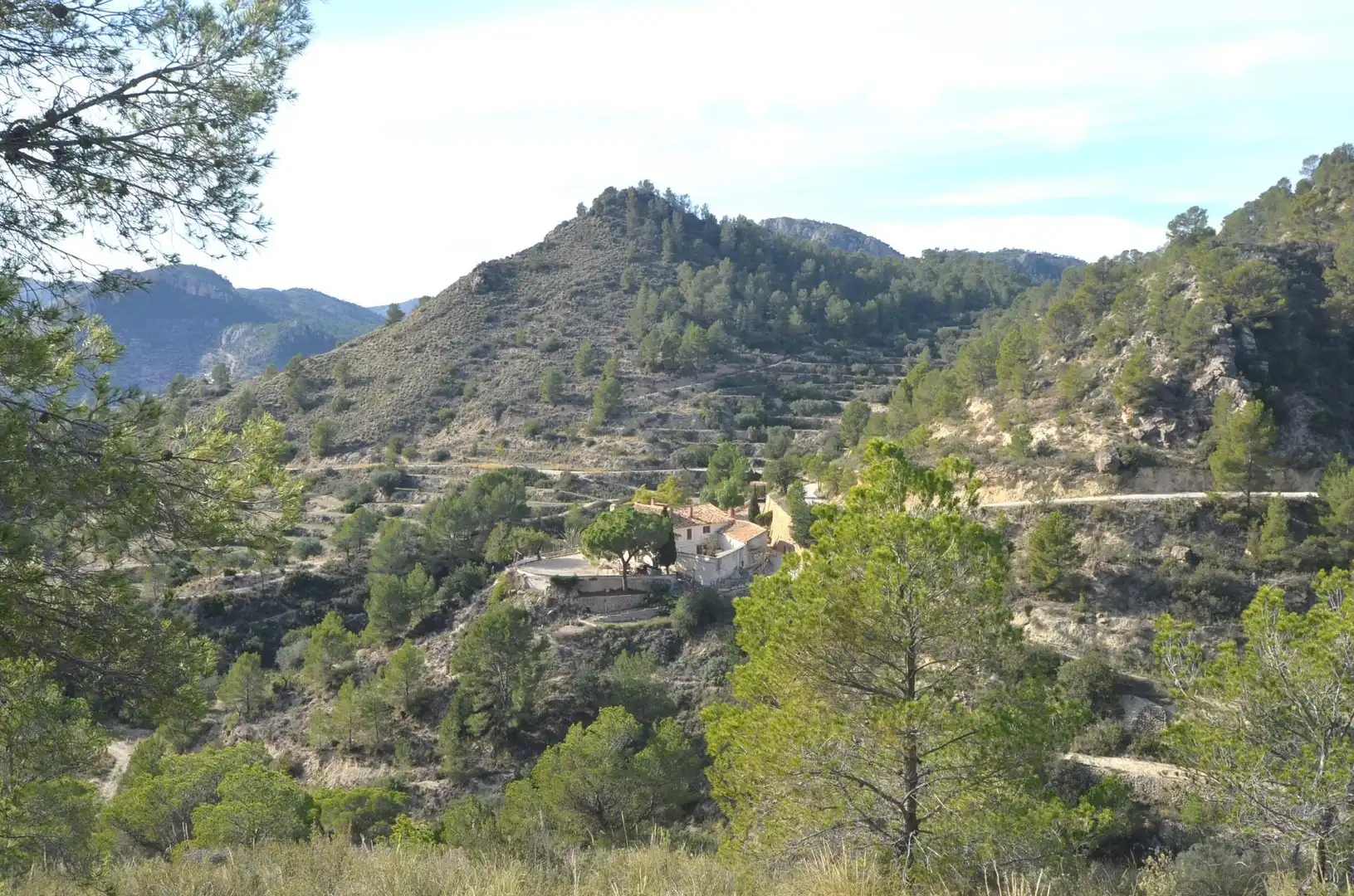 Vista exterior de Casa o xalet en venda en Orxeta amb Terrassa, Traster i Moblat