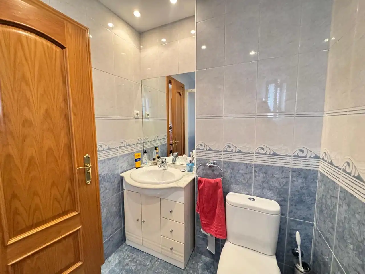 Badezimmer von Haus oder Chalet zum Verkauf in Galapagar mit Klimaanlage, Heizung und Privatgarten