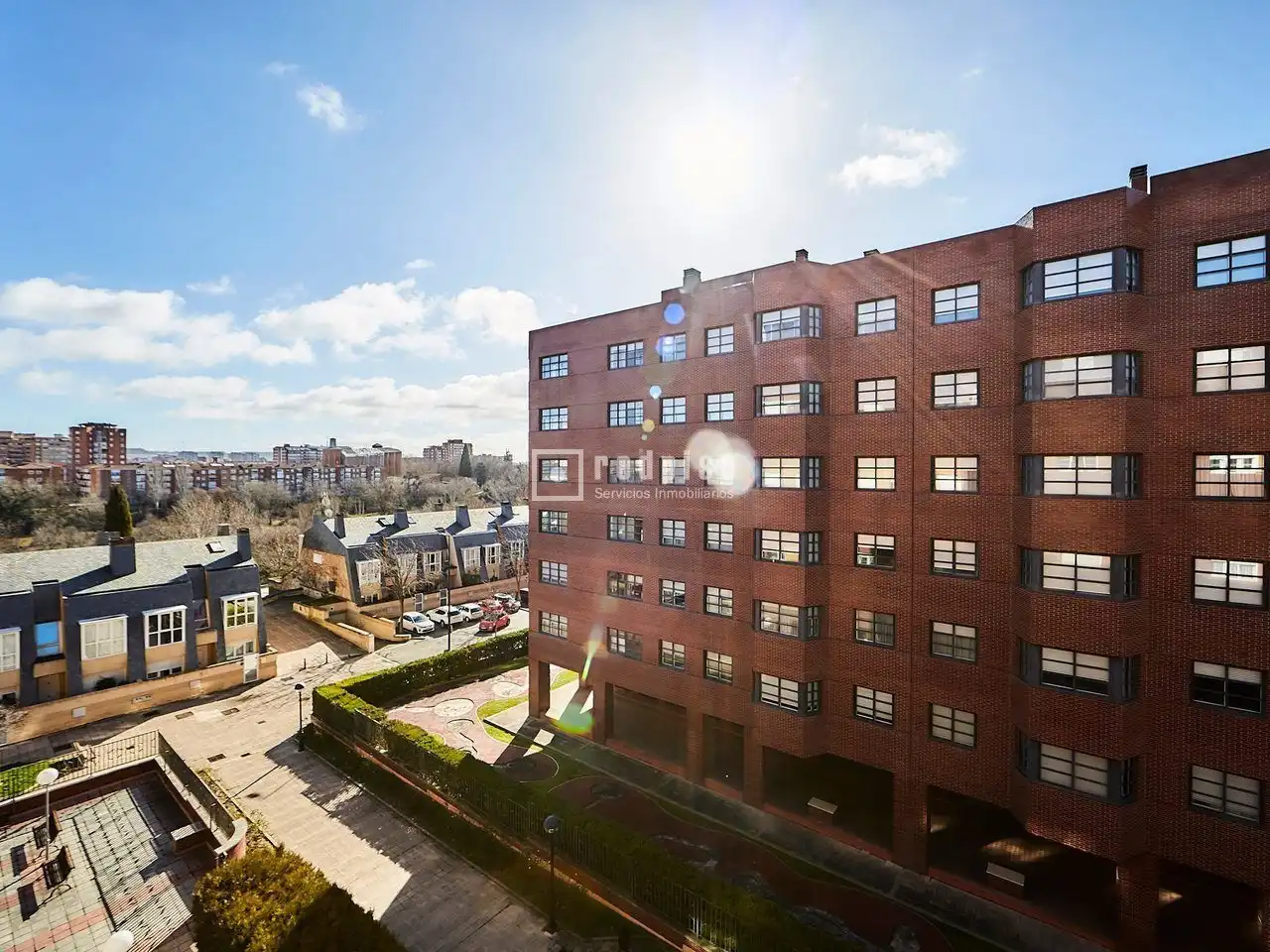 Vista exterior de Pis en venda en Valladolid amb Calefacció, Parquet i Traster