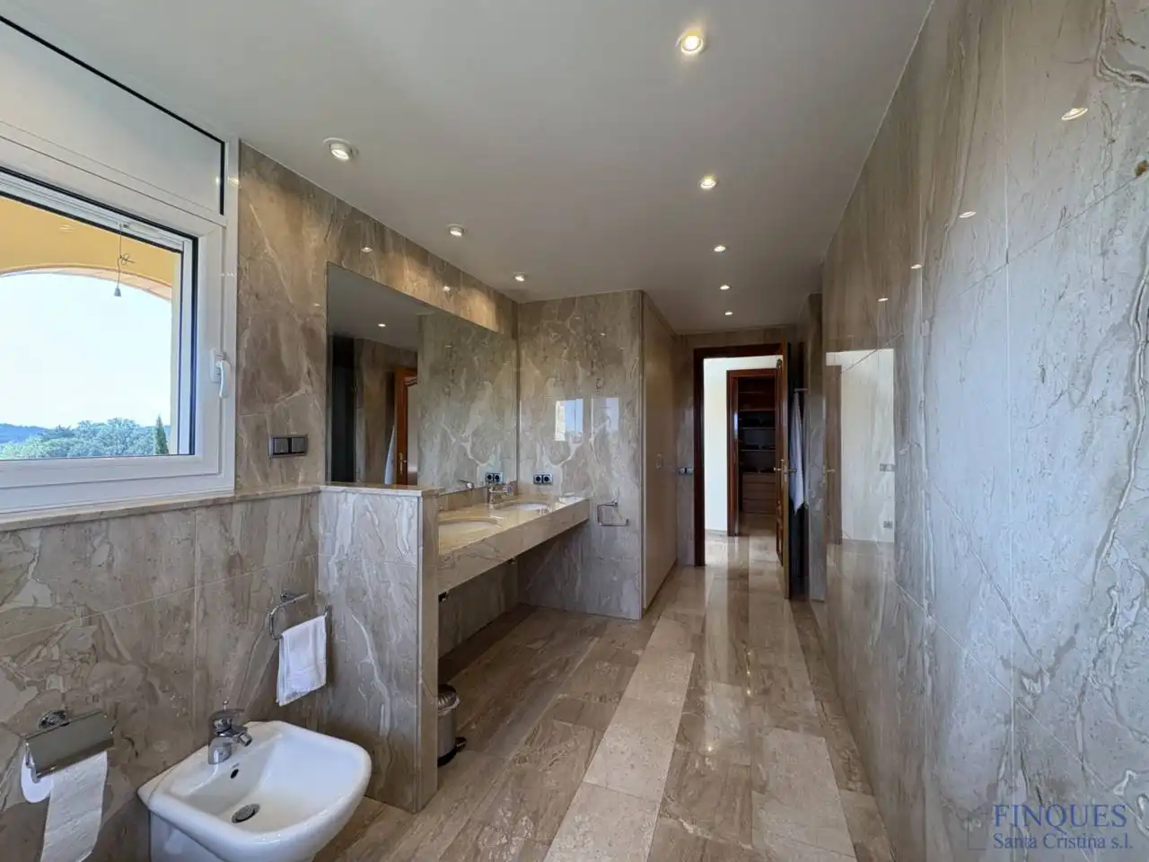 Baño de Casa o chalet en venta en Santa Cristina d'Aro con Aire acondicionado, Calefacción y Jardín privado