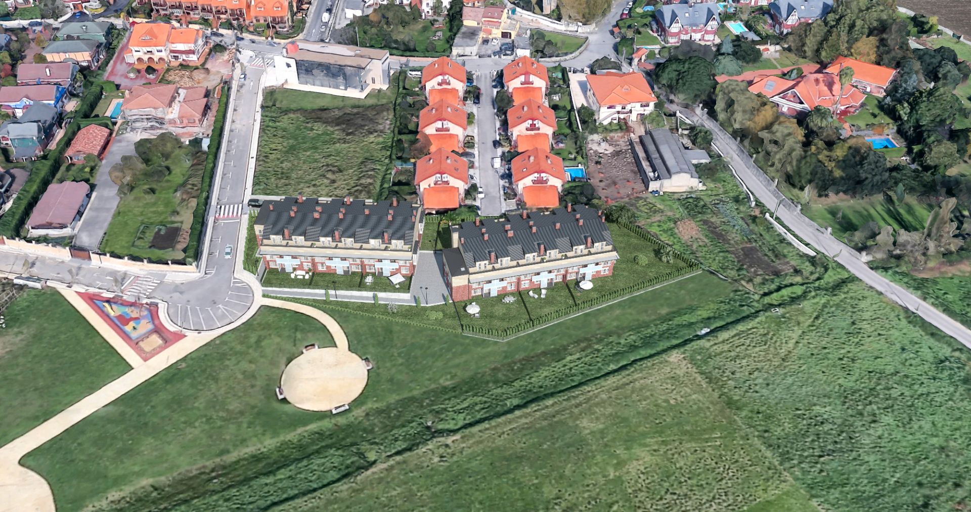Exterior view of Duplex for sale in Piélagos  with Heating and Terrace