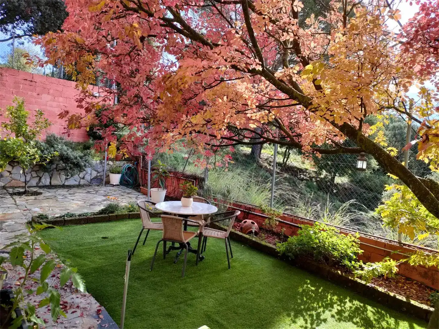 Terraza de Casa o chalet en venta en Caldes de Montbui