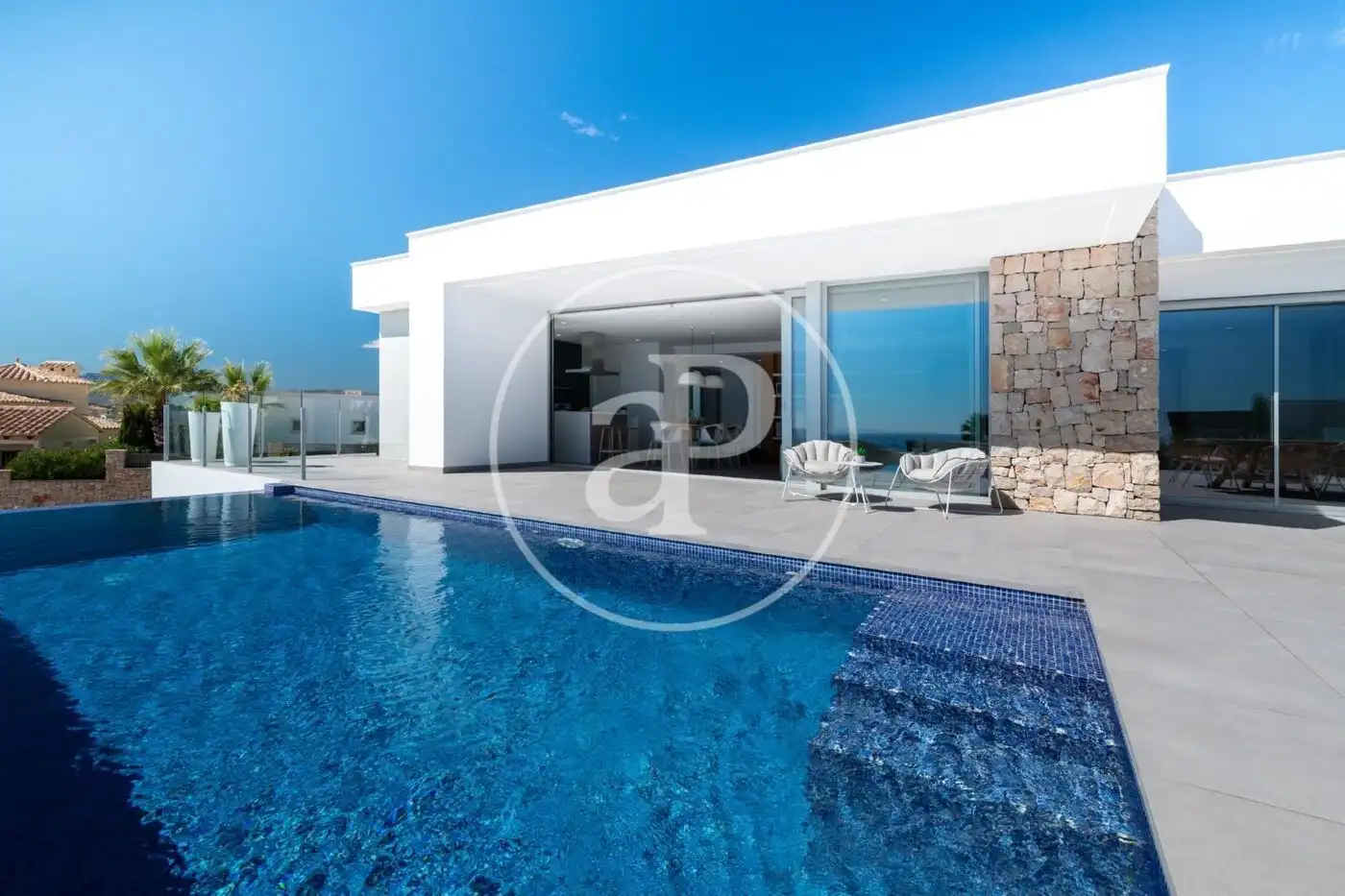 Piscina de Piso en venta en Benitachell / El Poble Nou de Benitatxell con Aire acondicionado, Calefacción y Jardín privado
