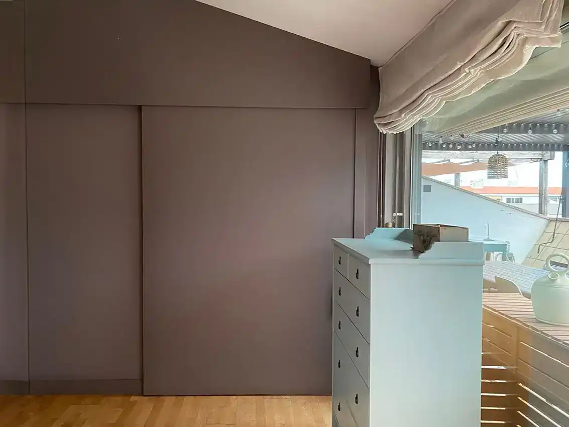 Bedroom of Attic for sale in Sant Joan Despí  with Air Conditioner, Swimming Pool and Balcony