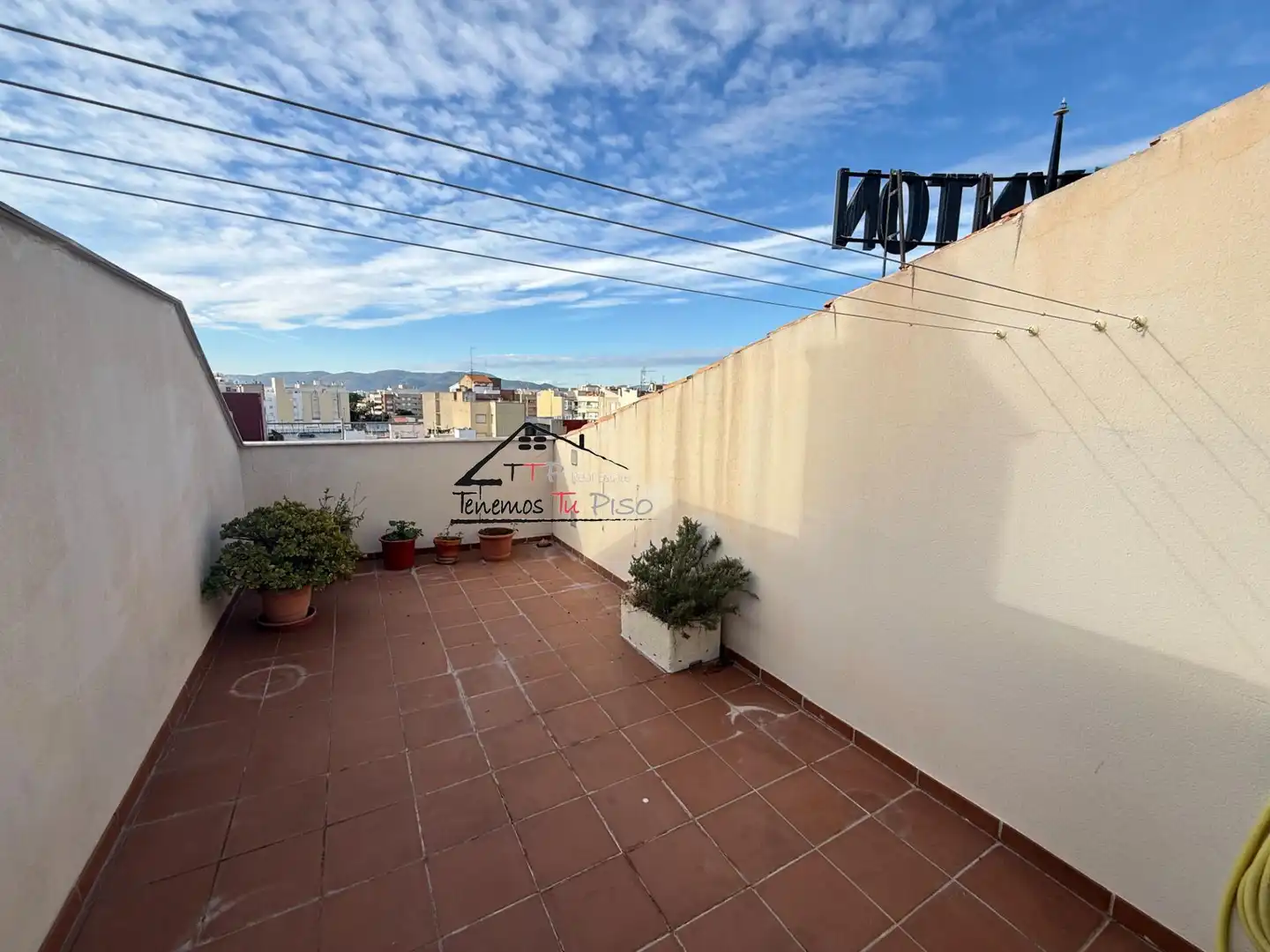 Terrasse von Dachboden zum Verkauf in Benicarló mit Klimaanlage, Terrasse und Balkon
