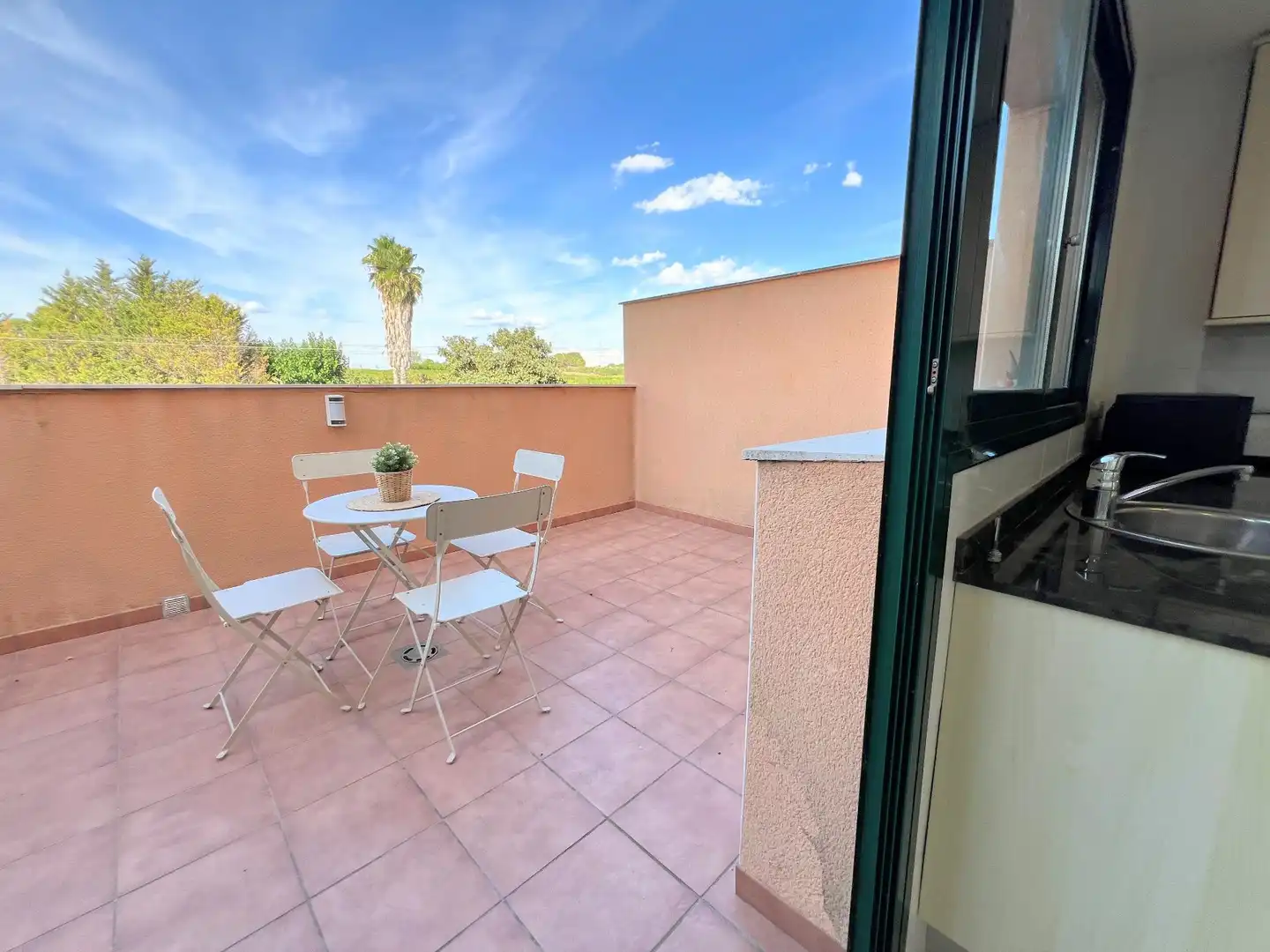 Terraza de Casa adosada en venta en Nulles con Aire acondicionado, Calefacción y Jardín privado