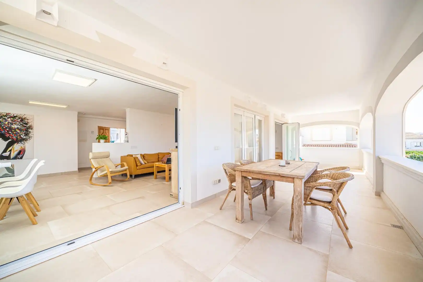 Terrace of Houses for rent in Llucmajor  with Air Conditioner, Private garden and Terrace