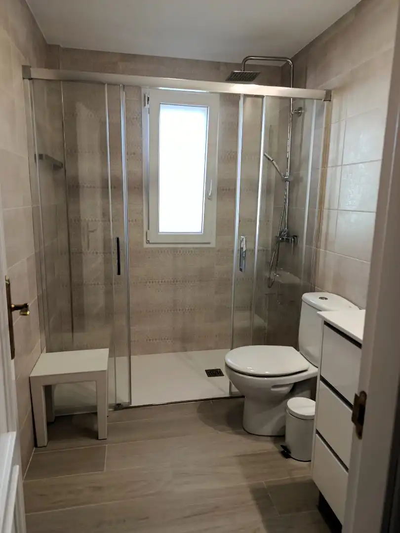 Baño de Casa adosada en venta en Oropesa del Mar / Orpesa con Aire acondicionado, Terraza y Amueblado