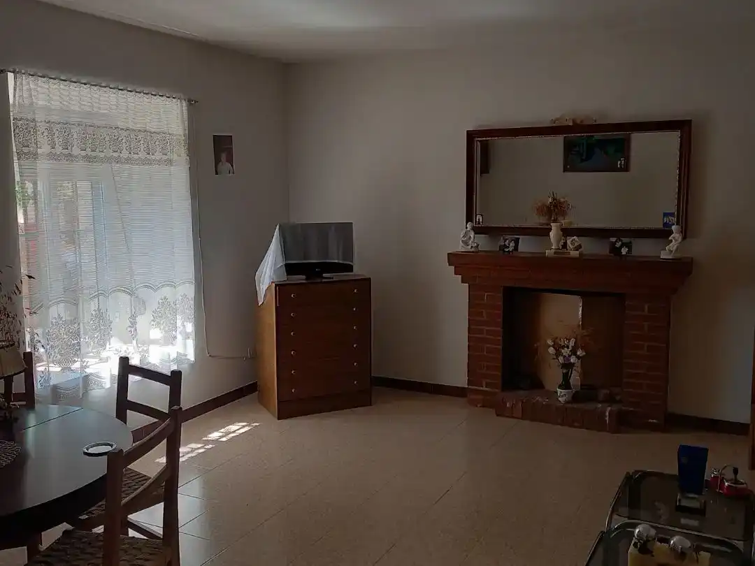 Sala de estar de Casa o chalet en venta en Herguijuela del Campo con Jardín privado, Trastero y Amueblado