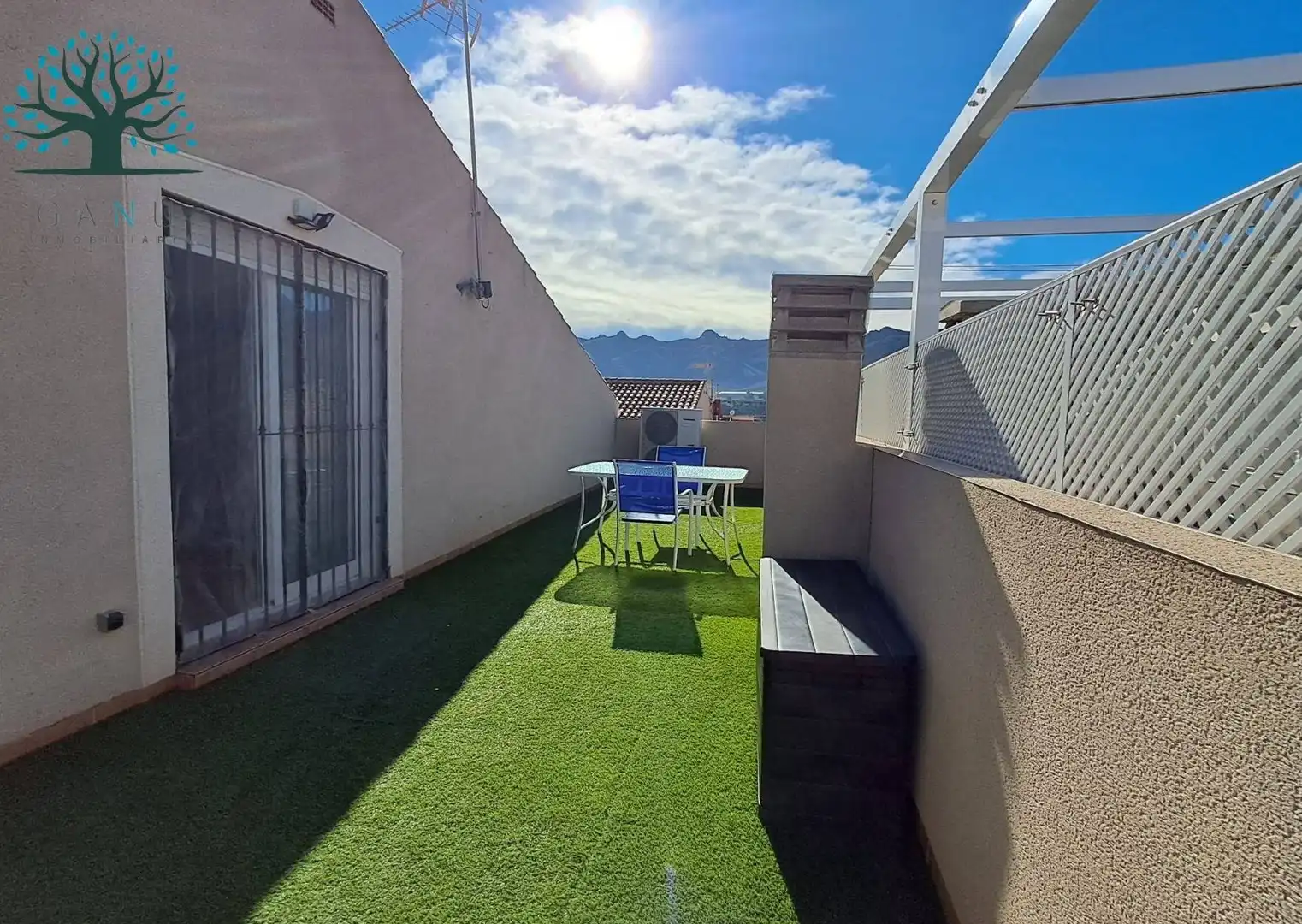 Terraza de Dúplex en venta en Mazarrón con Terraza, Trastero y Amueblado