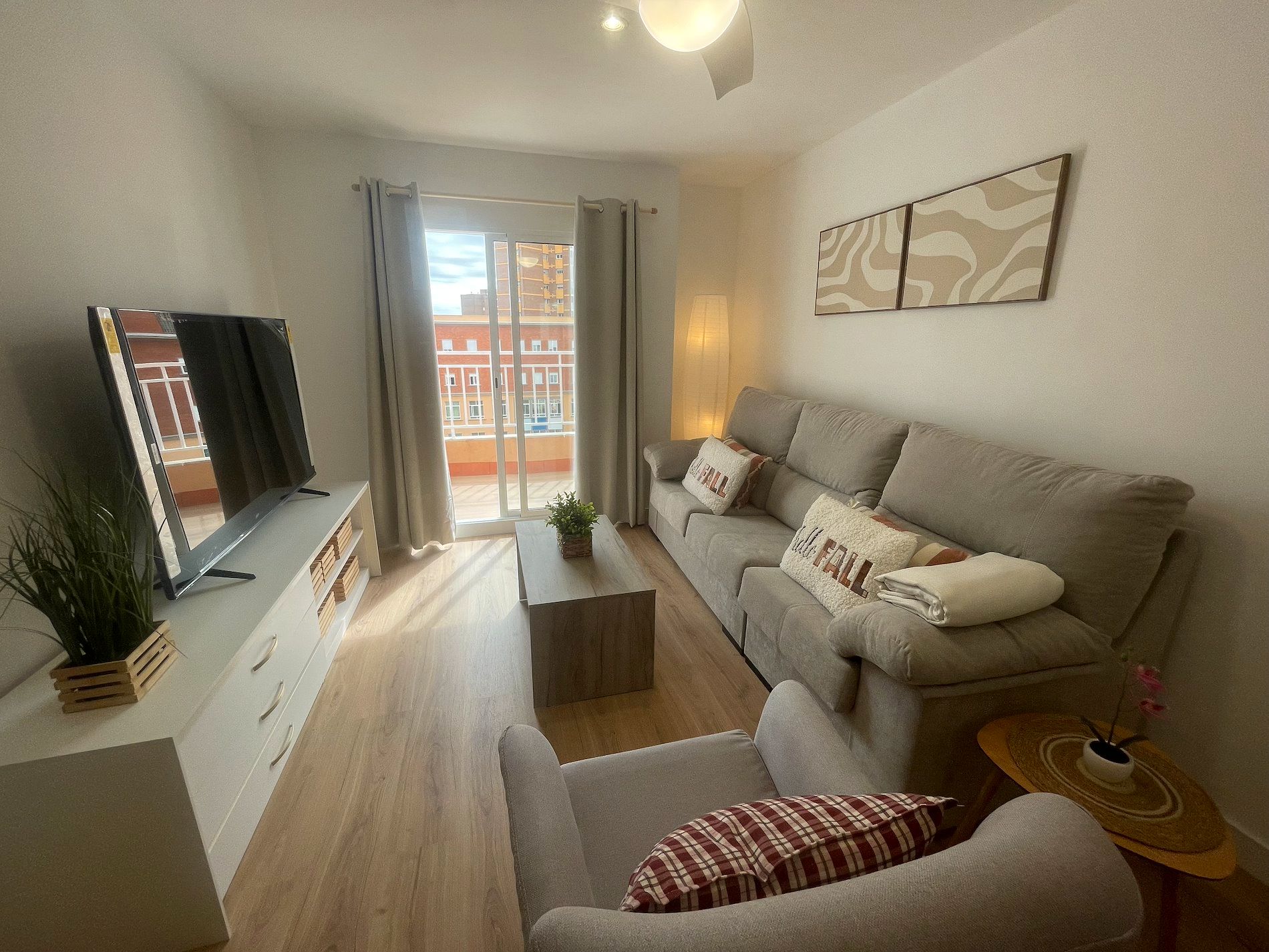 Living room of Flat to rent in Castellón de la Plana / Castelló de la Plana  with Balcony
