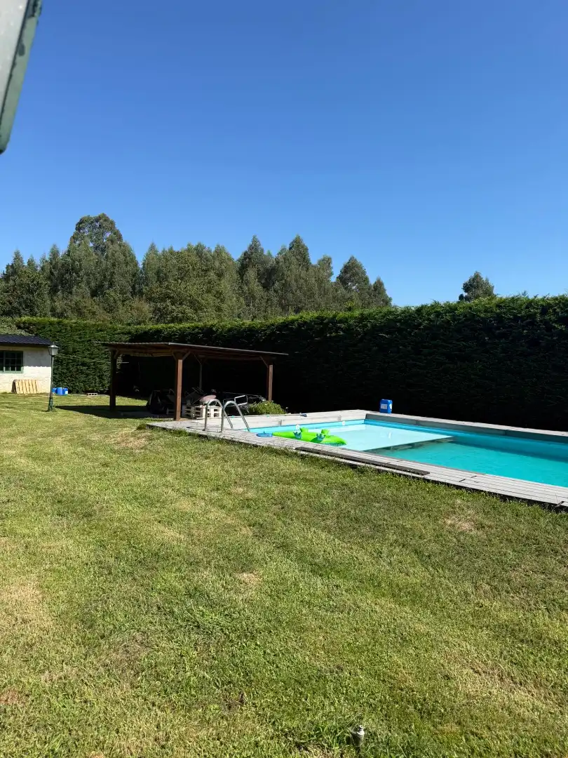 Piscina de Casa o xalet en venda en Outeiro de Rei amb Calefacció, Jardí privat i Piscina