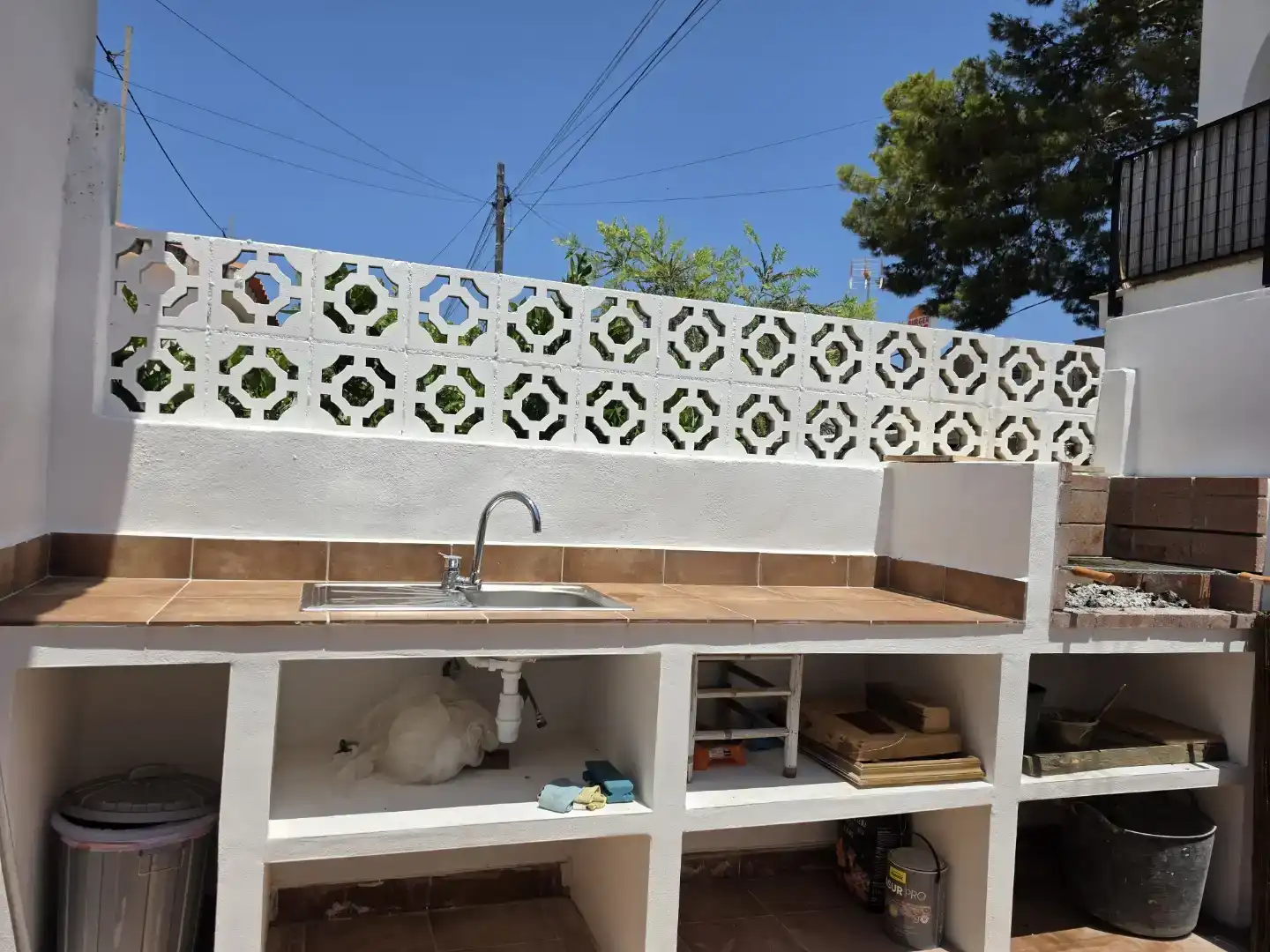 Cuina de Casa o xalet de lloguer en Dénia amb Aire condicionat, Jardí privat i Traster