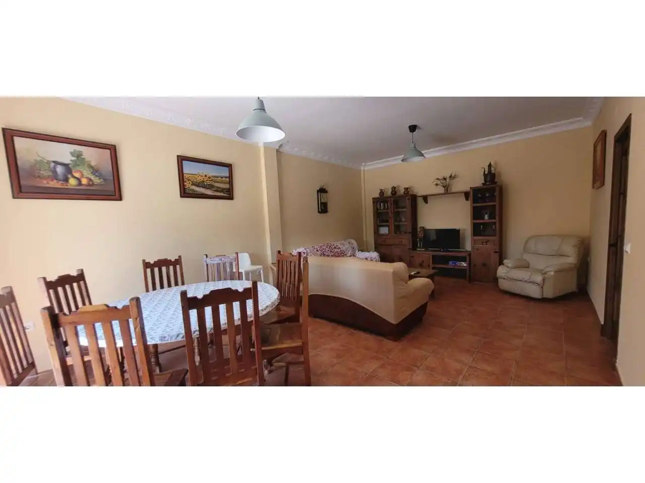 Sala de estar de Casa o chalet de alquiler en Sanlúcar de Barrameda con Aire acondicionado, Terraza y Trastero