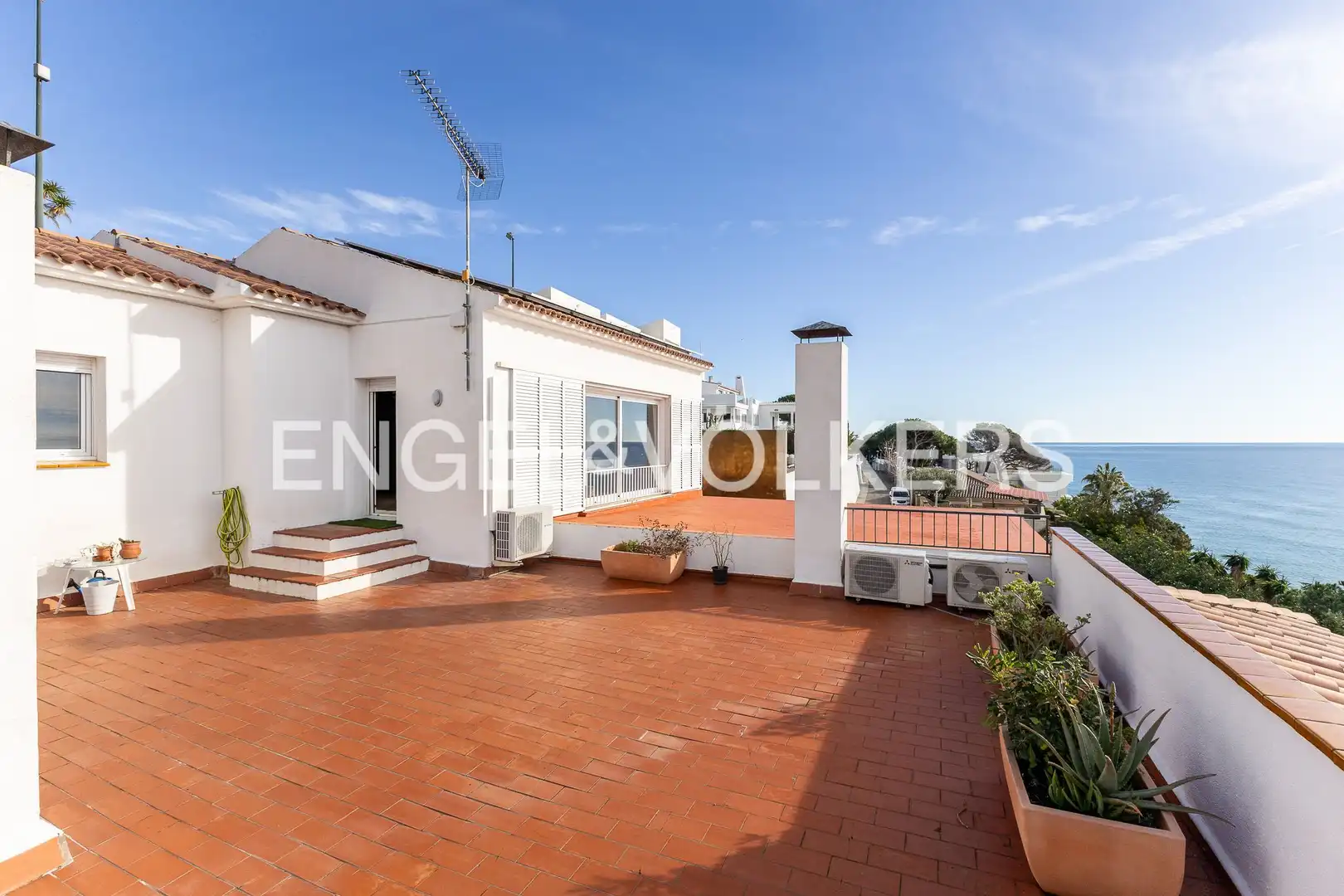 Terraza de Casa o chalet en venta en Arenys de Mar con Aire acondicionado, Calefacción y Jardín privado