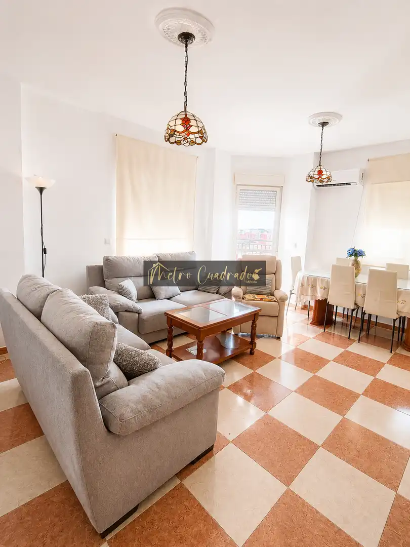 Sala d'estar de Pis en venda en Mérida amb Aire condicionat i Terrassa