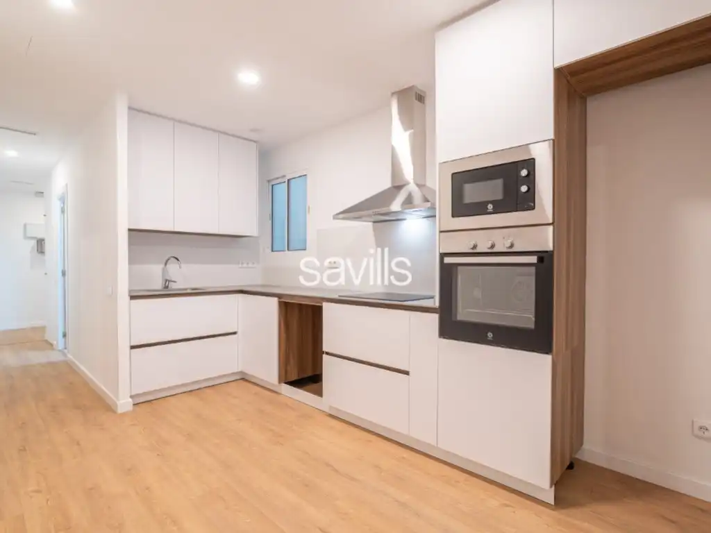 Kitchen of Apartments for sale in Barcelona  with Air Conditioner and Balcony