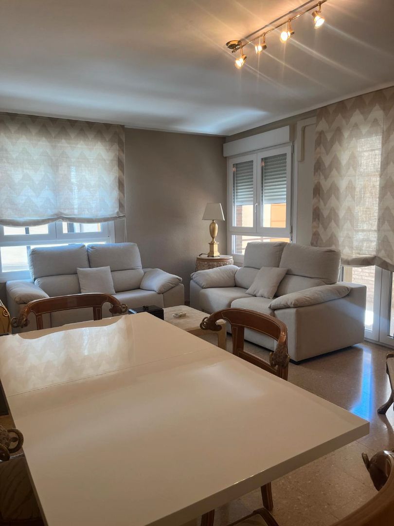 Living room of Flat to rent in Castellón de la Plana / Castelló de la Plana  with Furnished, Oven and Washing machine