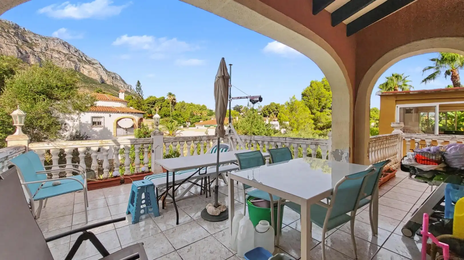 Terrace of Houses for sale in Dénia  with Private garden, Terrace and Storage room