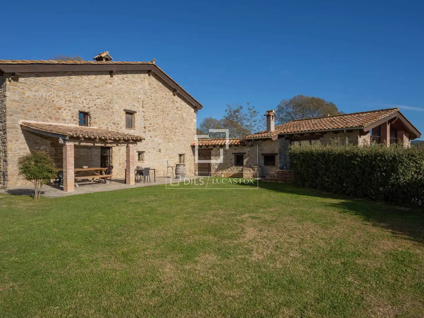 Jardín de Finca rústica en venta en Santa Pau con Jardín privado, Terraza y Trastero