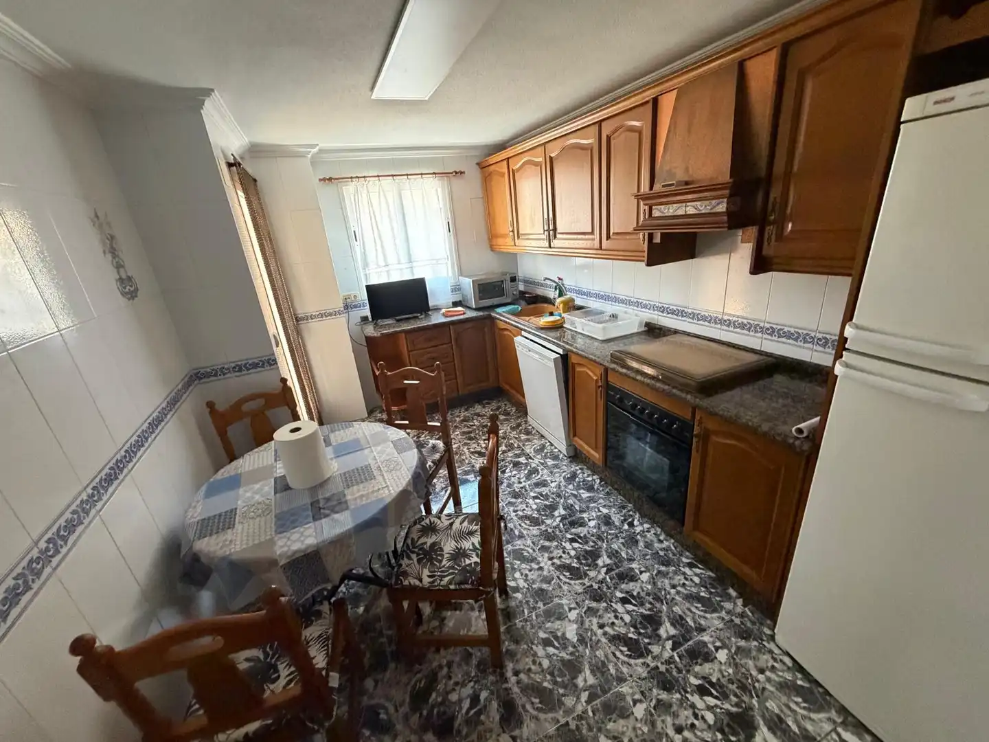 Kitchen of Flat for rent in San Vicente del Raspeig / Sant Vicent del Raspeig  with Air Conditioner, Furnished and Oven