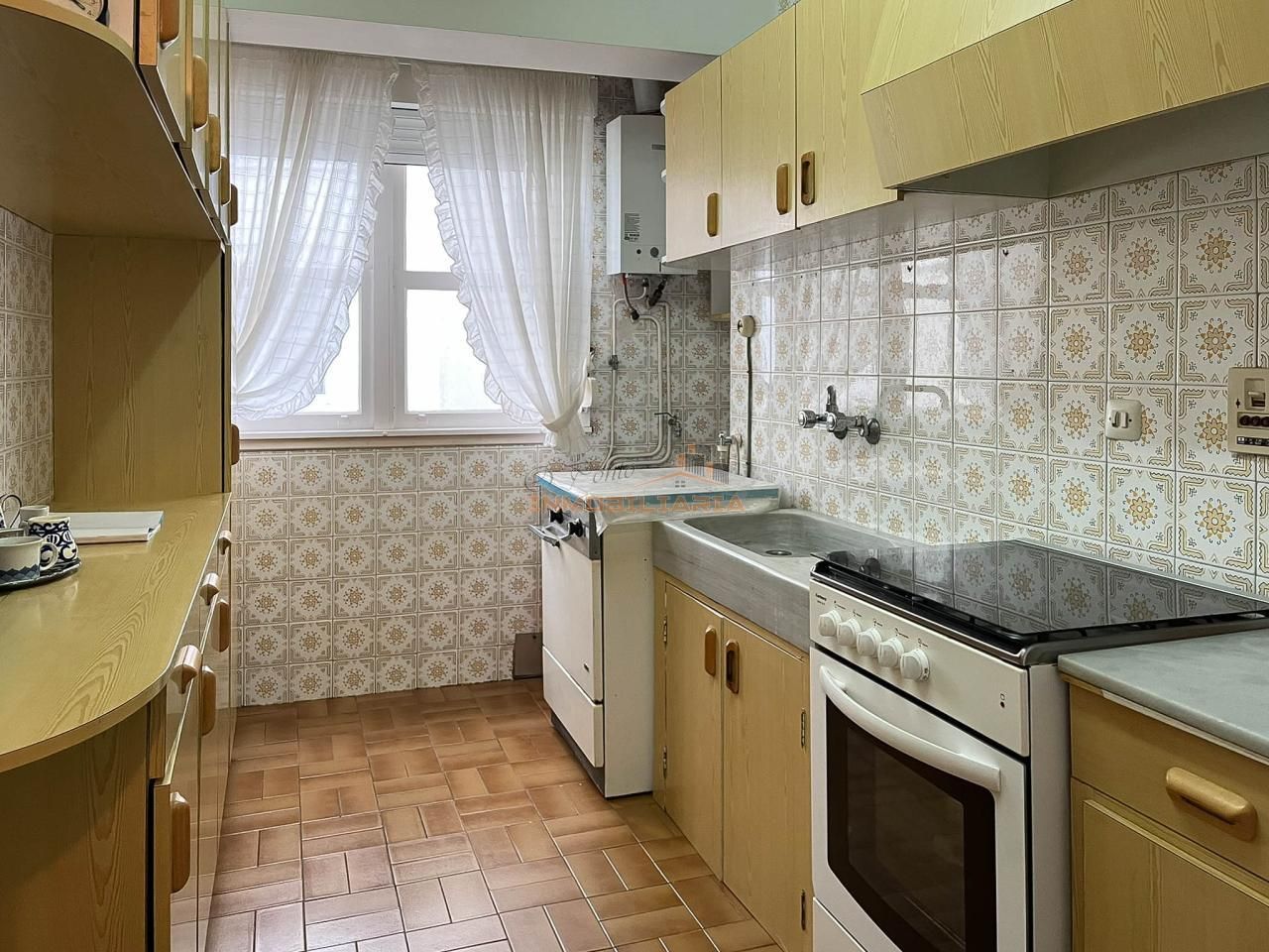 Kitchen of Flat for sale in Ferrol  with Balcony