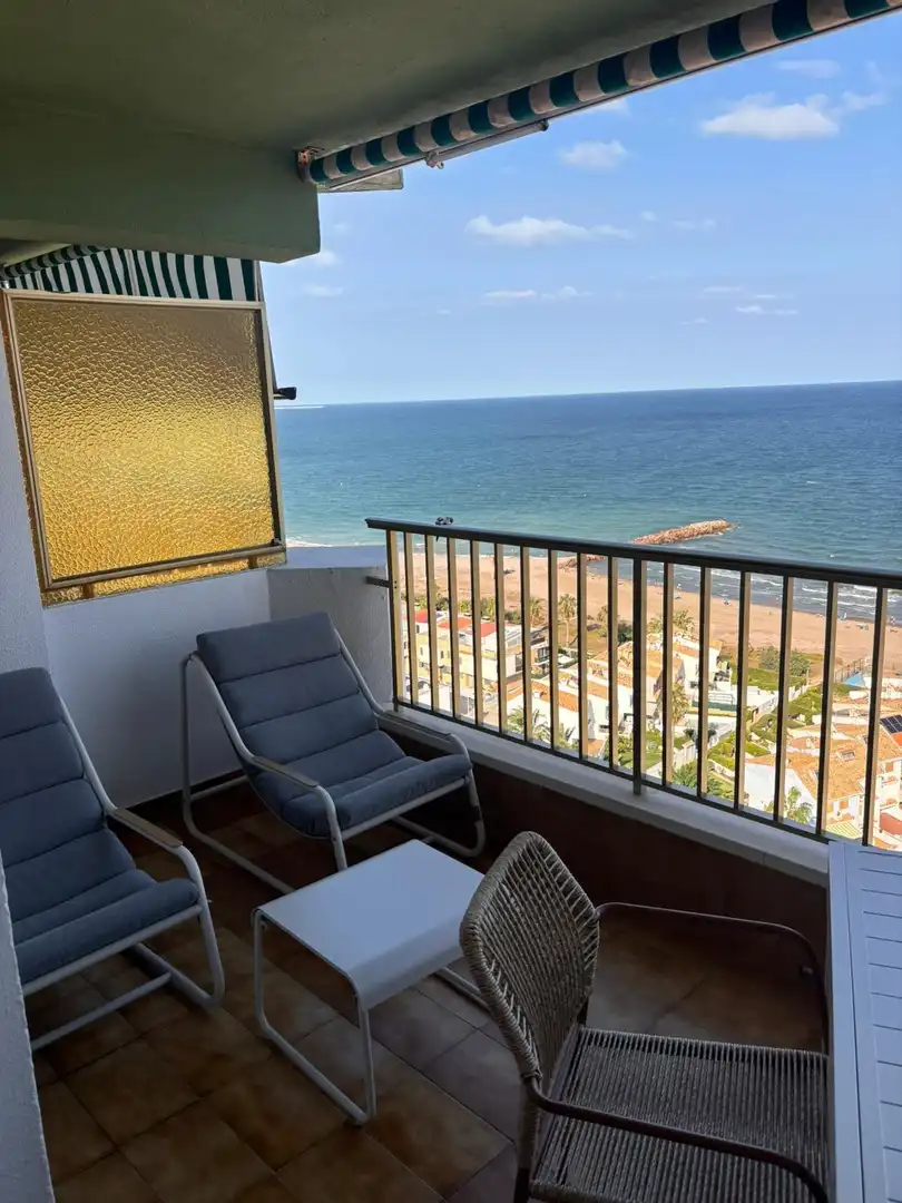 Terrasse von Wohnungen zur Miete in El Puig de Santa Maria mit Möbliert und Gemeinschaftspool