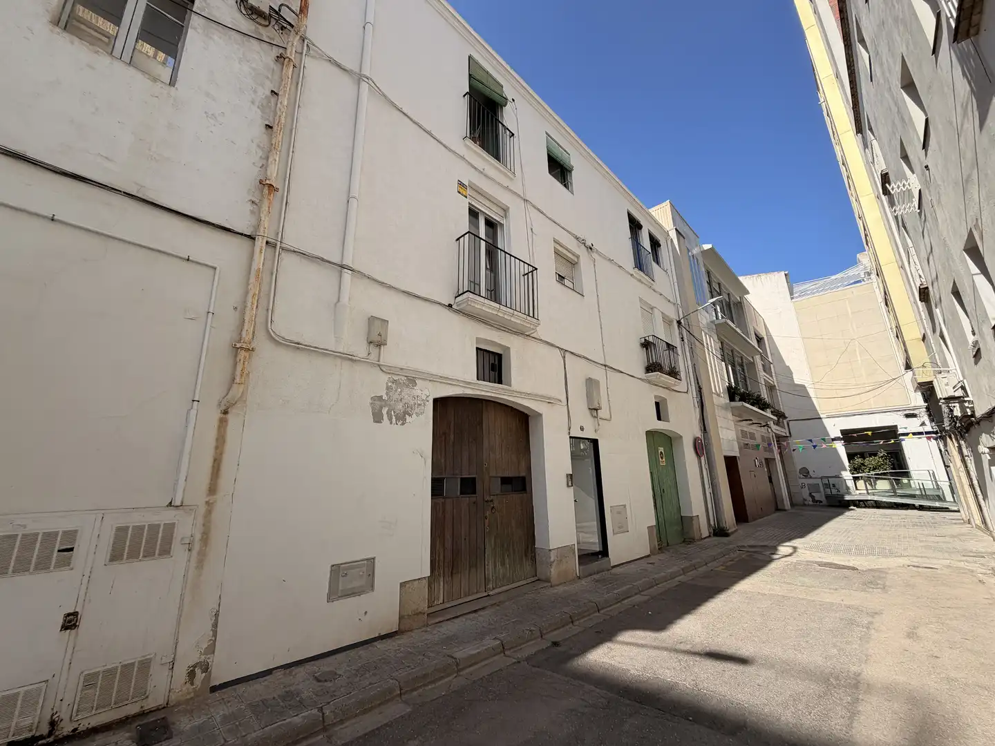 Vista exterior de Piso en venta en Vilanova i la Geltrú con Calefacción
