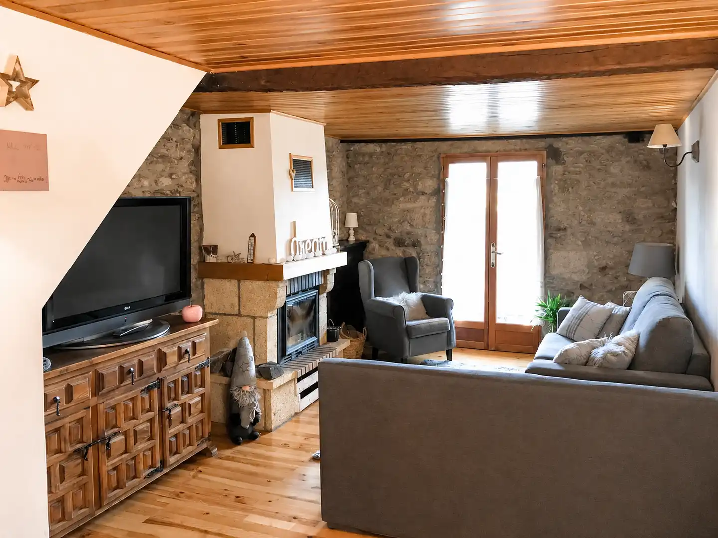 Sala de estar de Piso en venta en Puigcerdà con Calefacción