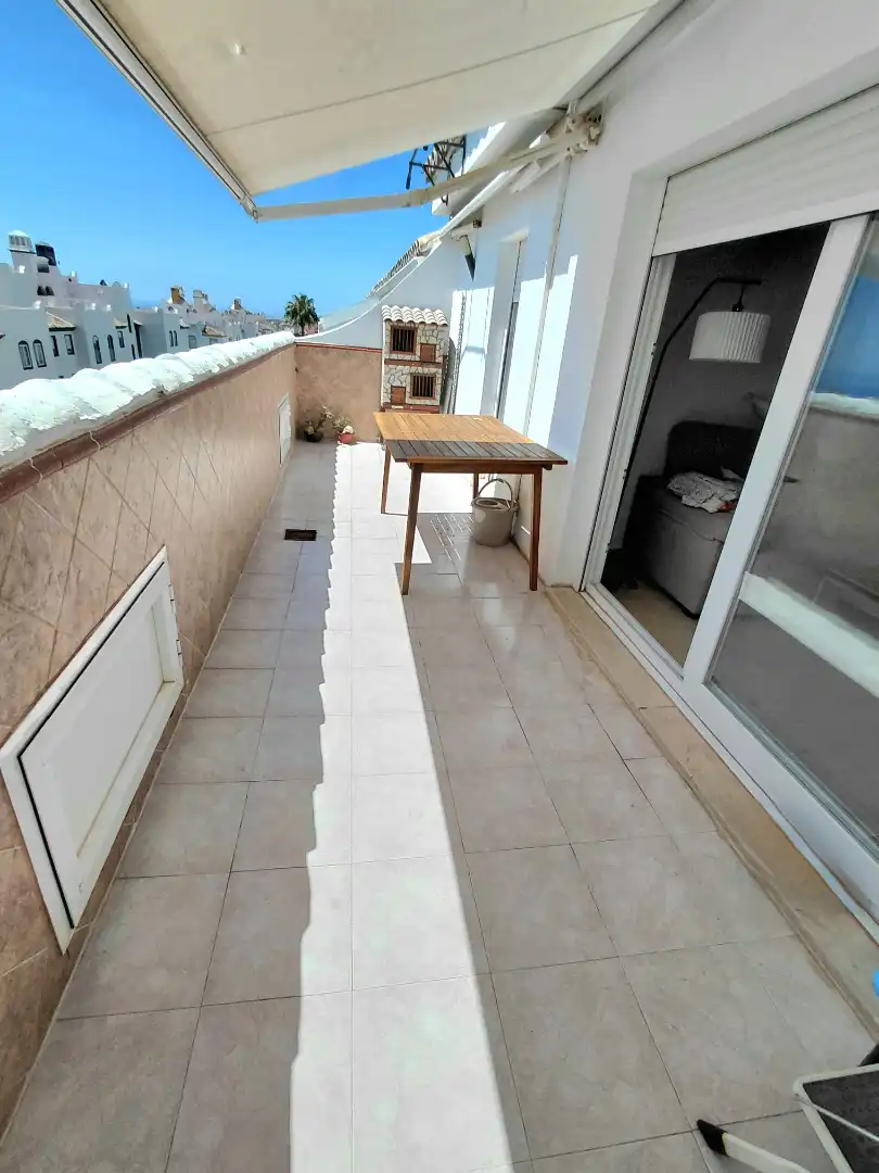 Terraza de Apartamento en venta en Benalmádena con Aire acondicionado, Terraza y Horno