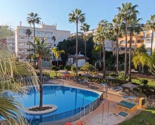 Swimming pool of Flat for sale in Marbella  with Private garden, Parquet flooring and Terrace